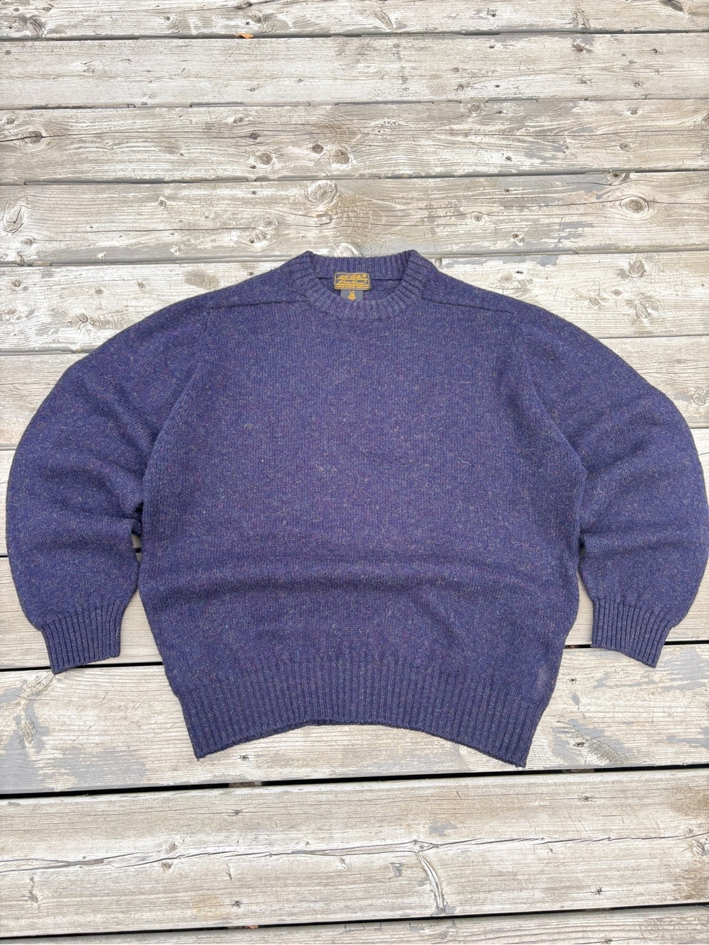 80’s-90’s Eddie Bauer pure new wool sweater